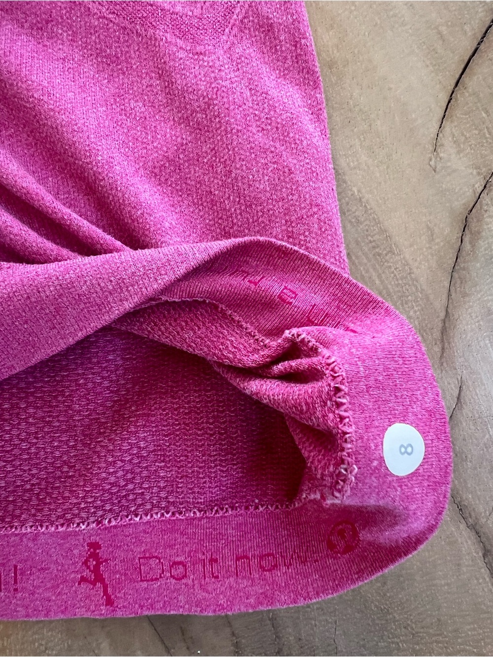 Lululemon Swiftly Tech Long Sleeve - Heathered Raspberry - Picture 4 of 6